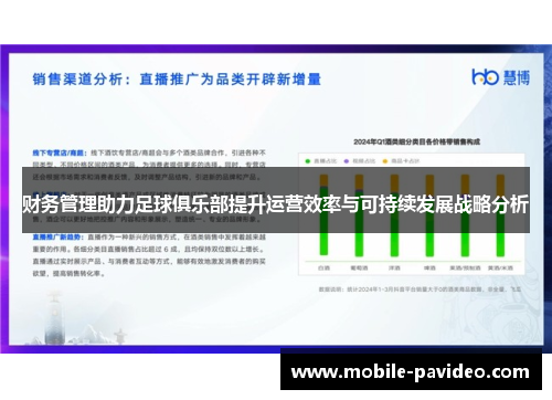 财务管理助力足球俱乐部提升运营效率与可持续发展战略分析 财务管理助力足球俱乐部提升运营效率与可持续发展战略分析