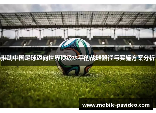 推动中国足球迈向世界顶级水平的战略路径与实施方案分析 推动中国足球迈向世界顶级水平的战略路径与实施方案分析